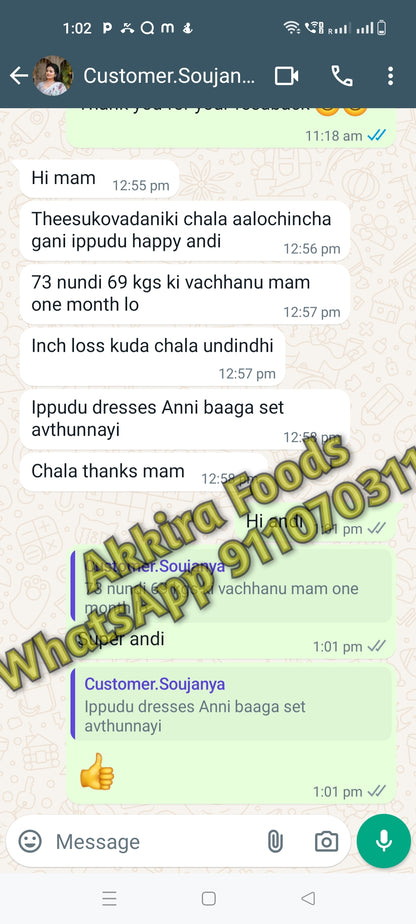 Weight Loss Mix( 1 Month Pack)