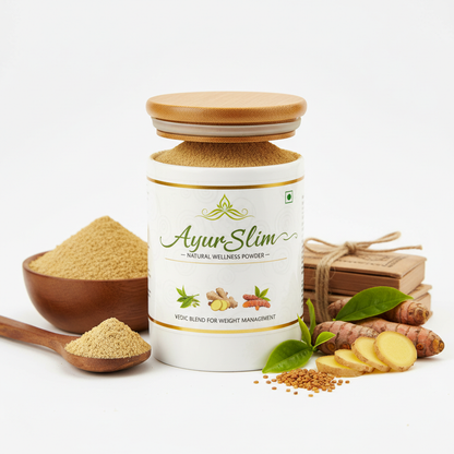 Akkira Foods natural weight loss powder for men and women in a 1-month pack, dietary supplement for weight management.
