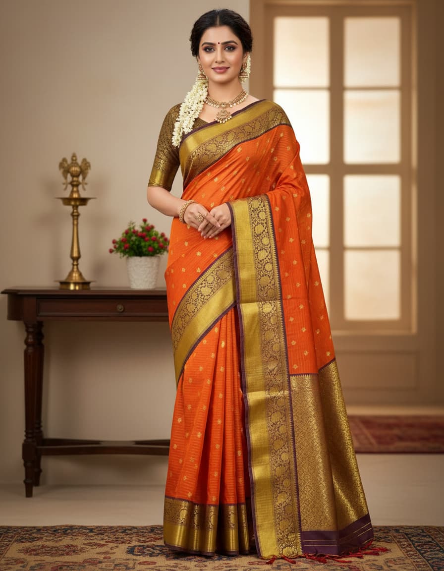 Beautiful Kanchi Silk Saree