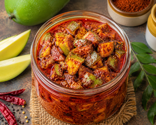 Mango Pickle | Traditional Homemade Avakaya | Natural & Preservative-Free